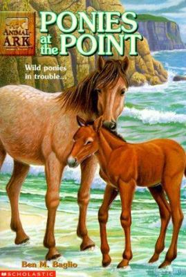 Animal Ark #10: Ponies at the Point: Ponies at ... 0590662317 Book Cover