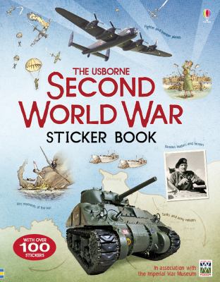 Second World War sticker book 1409583082 Book Cover
