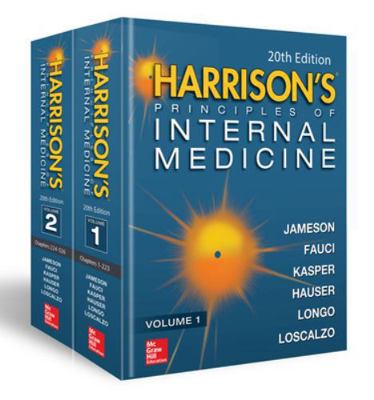 Harrison's Principles of Internal Medicine, Twe... 1259644030 Book Cover
