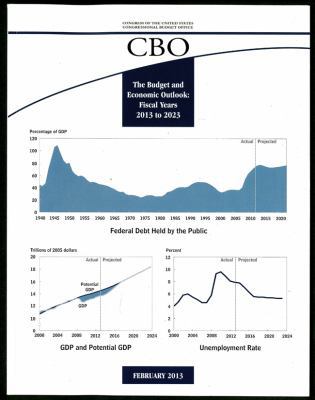 The Budget and Economic Outlook, Fiscal Years 2... 016091714X Book Cover
