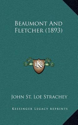 Beaumont And Fletcher (1893) 1164449249 Book Cover