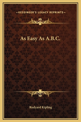As Easy As A.B.C. 116918796X Book Cover