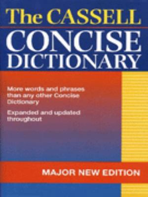Cassell Concise English Dictionary (Cassell Eng... 0304347795 Book Cover