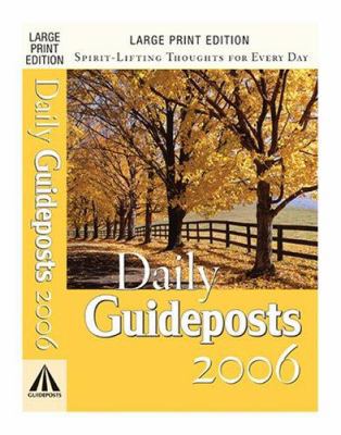 Daily Guideposts 2006 [Large Print] 0824946480 Book Cover