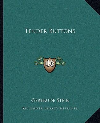 Tender Buttons 1162686979 Book Cover