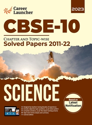 CBSE Class X 2023: Chapter and Topic-wise Solve... 9395101555 Book Cover