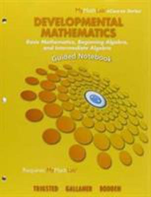 Guided Notebook for Developmental Mathematics: ... 0321953185 Book Cover