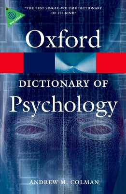 A Dictionary of Psychology 0199534063 Book Cover