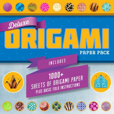 Deluxe Origami Paper Pack: Includes 1,000+ Shee... 1454905344 Book Cover