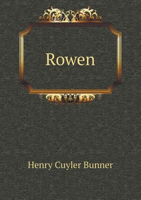 Rowen 5518439954 Book Cover