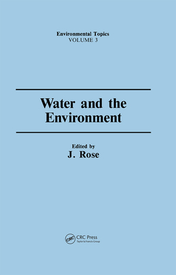 Water and the Environment 2881247474 Book Cover