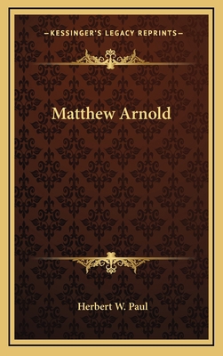 Matthew Arnold 1163341614 Book Cover