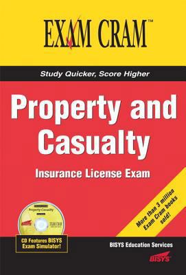 Property and Casualty Insurance License Exam Cram 0789732645 Book Cover