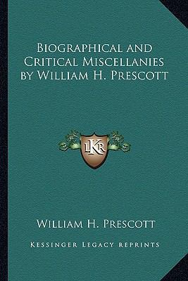 Biographical and Critical Miscellanies by Willi... 1162640359 Book Cover