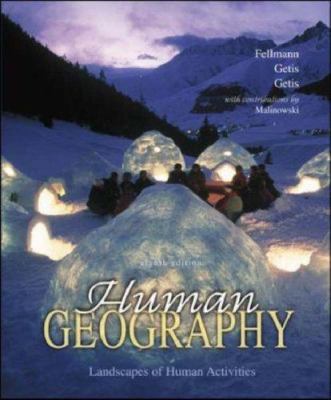 Human Geography with Online Learning Center (OL... 0073026433 Book Cover
