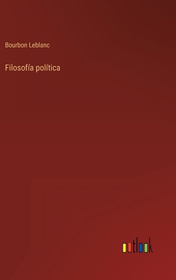 Filosofía política [Spanish] 3368108077 Book Cover