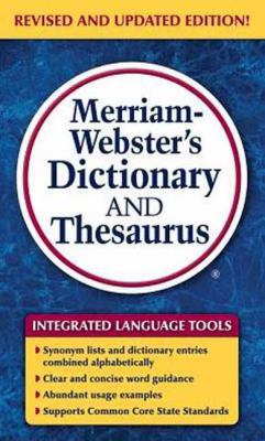 Merriam-Webster's Dictionary and Thesaurus B00QFXUKVU Book Cover
