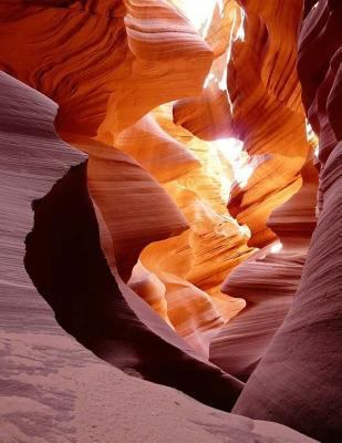 Antelope Canyon Notebook Large Size 8.5 x 11 Ru... 1725053683 Book Cover