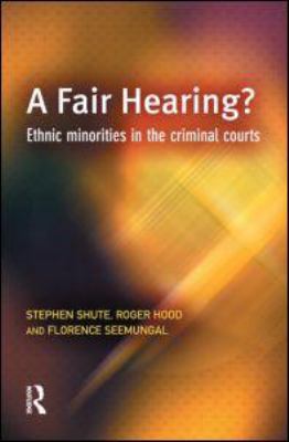 A Fair Hearing? 1843920840 Book Cover