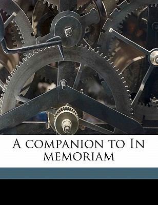 A Companion to in Memoriam 1178082032 Book Cover