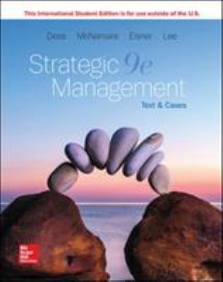 Strategic Management: Text and Cases 1260288358 Book Cover