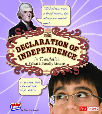 The Declaration of Independence in Translation:... 1429619295 Book Cover