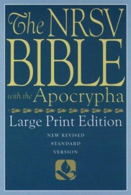 Holy Bible [Large Print] 0195282310 Book Cover
