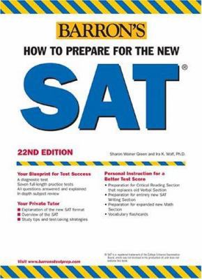 Barron's How to Prepare for the New SAT 0764123610 Book Cover