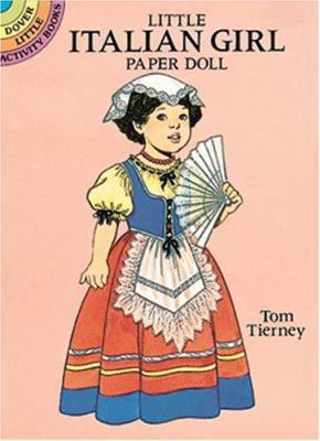 Little Italian Girl Paper Doll 0486269965 Book Cover