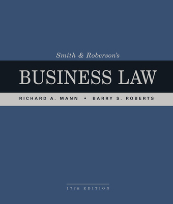 Smith and Roberson's Business Law 1337094757 Book Cover