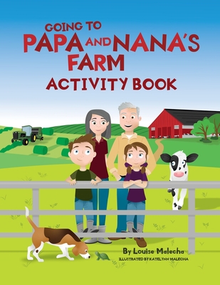 Going to Papa and Nana's Farm Activity Book 1989756999 Book Cover