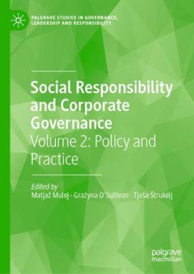 Social Responsibility and Corporate Governance:... 3030460940 Book Cover