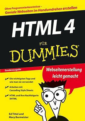 HTML 4 Fr Dummies.. Ed Tittell & Mary Burmeister 3527704981 Book Cover