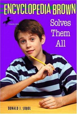 Encyclopedia Brown Solves Them All 0553480804 Book Cover