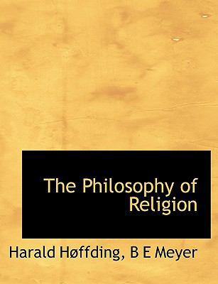 The Philosophy of Religion 1115970259 Book Cover