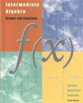 Intermediate Algebra: Graphs and Functions: Tex... 0618226885 Book Cover