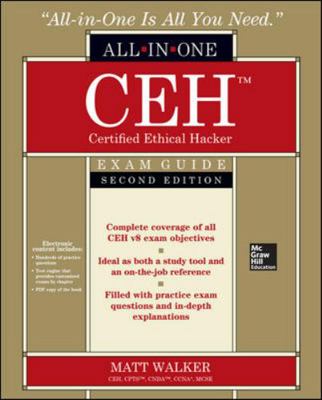 CEH Certified Ethical Hacker Exam Guide B07D7XW7Z9 Book Cover