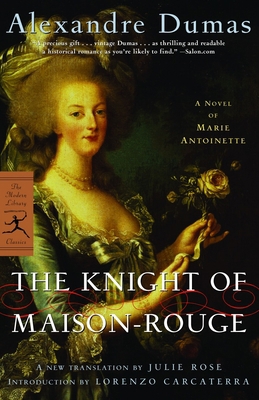 The Knight of Maison-Rouge: A Novel of Marie An... 0812969634 Book Cover