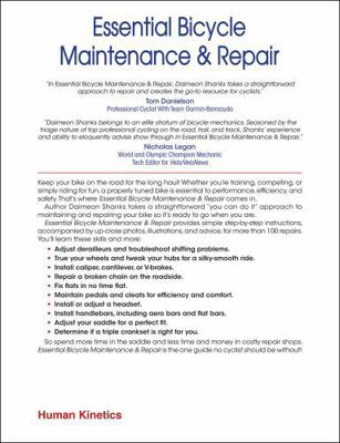 Essential Bicycle Maintenance & Repair 1450407072 Book Cover