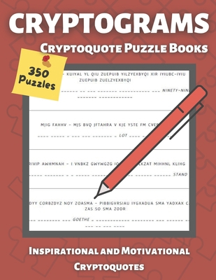 Cryptograms Puzzle Books for Adults: Cryptoquot... [Large Print] B08JB7MC19 Book Cover