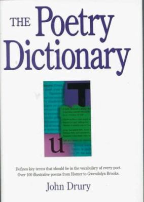 The Poetry Dictionary 1884910041 Book Cover