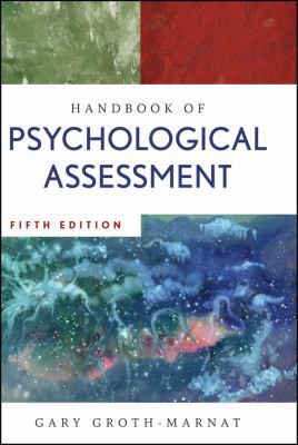 Handbook of Psychological Assessment 0470083581 Book Cover