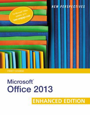 New Perspectives on Microsoft Office 2013 First... 1305409000 Book Cover