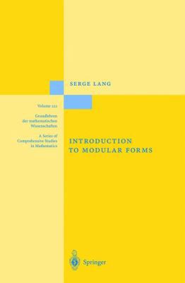 Introduction to Modular Forms 3642057160 Book Cover
