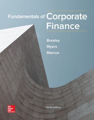 Loose Leaf for Fundamentals of Corporate Finance 1260151751 Book Cover