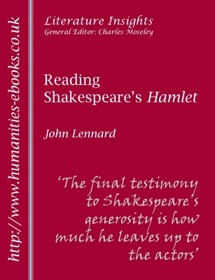 Reading Shakespeare's Hamlet 1847600840 Book Cover