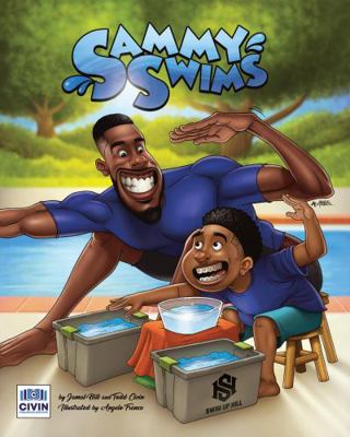 Hardcover Sammy Swims Book