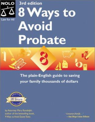 8 Ways to Avoid Probate 0873377095 Book Cover
