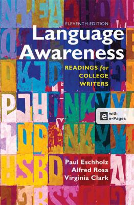 Language Awareness: Readings for College Writers 1457610787 Book Cover