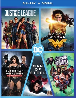 Blu-ray DC 5-Film Collection Book